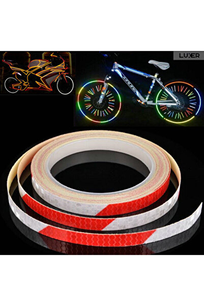 LUXER Universal Self-Adhesive Reflective Tape, Hexagonal Pattern, 8 Meters, R...