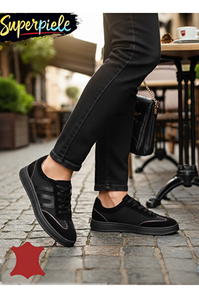 ANGEL BLUE Μοντέρνα αθλητικά παπούτσια είναι κατασκευασμένα από φυσικό δέρμα ...