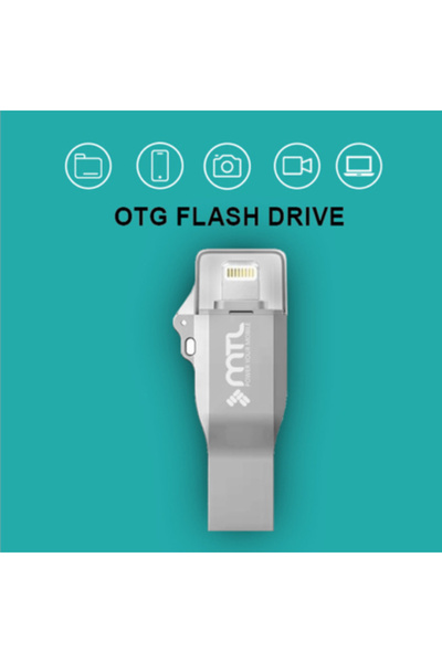 peltech 64 Gb 3.0 Hyper Lightning to USB Metal Converter Flash Memory