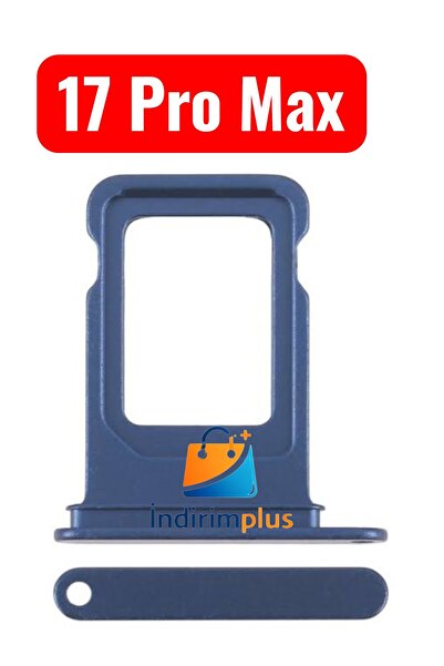 indirimplus iPhone 17 Pro Max Sim Yuvası Sim Aparatıi Çift Simli 17 Pro Max s...