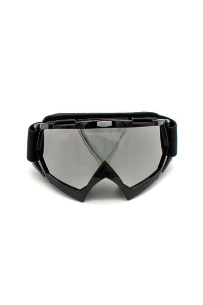 XTR Ochelari cross/atv/enduro, XTR, lentila oglinda, culoare rama negru lucios