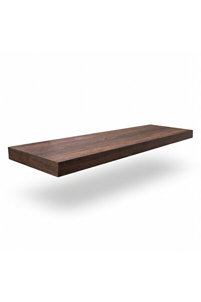 Z Store Floating Wall Shelf, MDF Dark Brown, 80x23.5x3.8 cm