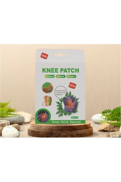 SimpluAcasa Set of 10X10 Therapeutic Knee Patches, with Wormwood Extract, Soo...