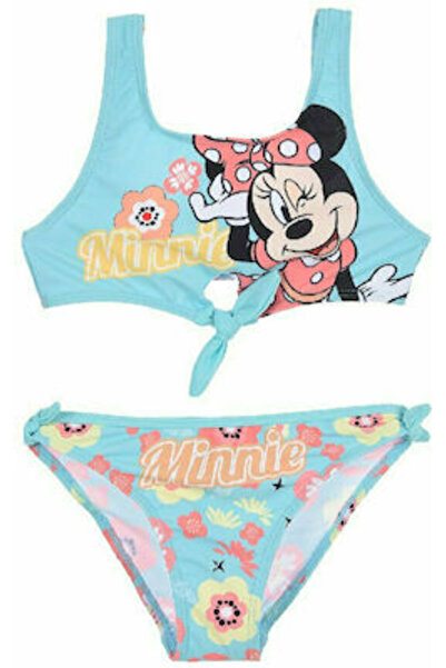 Minnie Mouse Costum de baie din două piese cu fundă