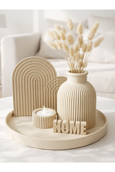 Xeir Decoration 5 Parça Dekoratif Vazo Seti