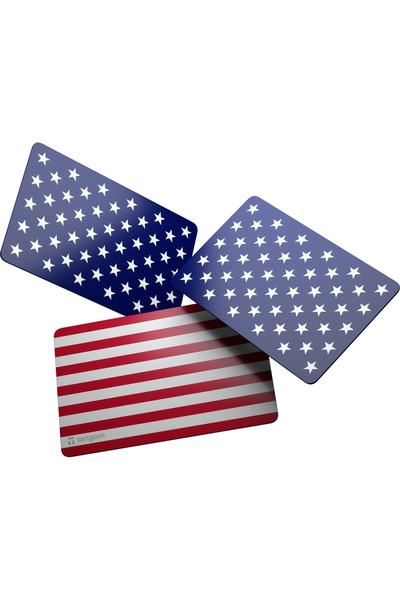 Tangem Wallet Kripto Para Cüzdanı (Nfc-Soğuk Cüzdan)(3'lü Kart) USA