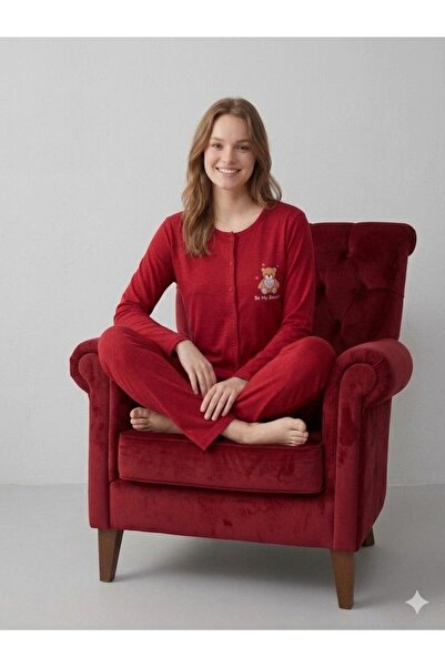 sleeproom Summer Buttoned Women's Pajama Set