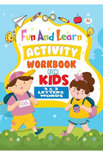 PHINDBOOKS Fun And Learn Activity Book For Kids 2 & 3 Letter Words