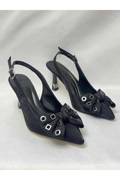 LALEZAR AYAKKABI LL2728 MATERIAL SATINAT, DESIGN SPECIAL CU PAPION FLUTĂRĂTOR...