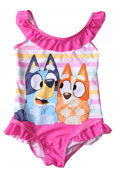 bluey και ολόσωμο μαγιό Bingo ροζ