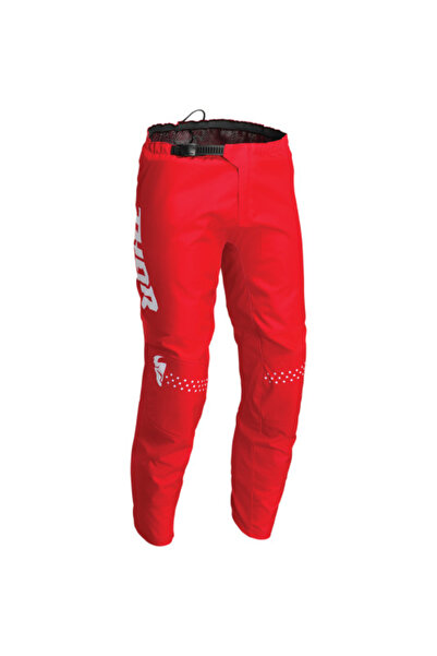 THOR Pantaloni atv/cross Sector Minimal, culoare rosu, marime 34