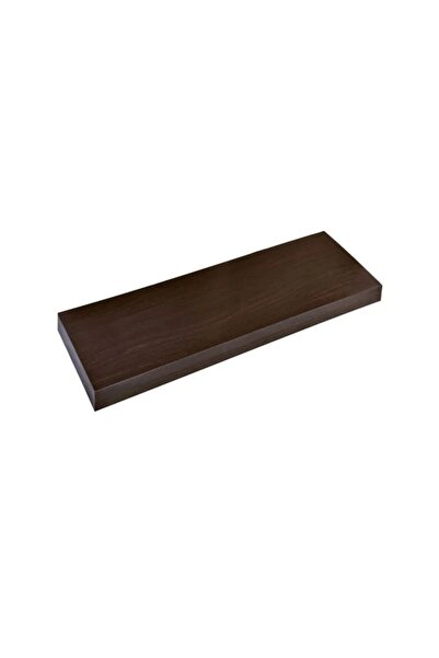Z Store Floating MDF Wall Shelf in Wenge, 60x23.5x3.8 cm