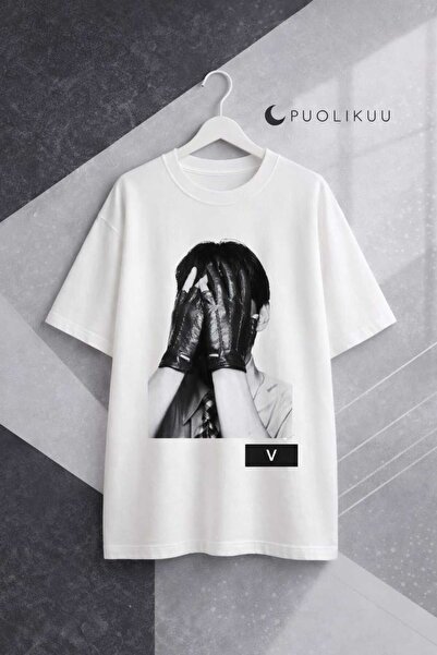 puolikuu Tricou oversize imprimat Arirang World Tour BTS