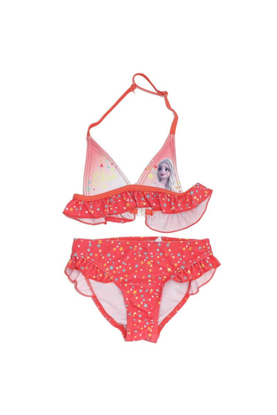 Disney Frozen Costum de baie Frozen din două piese cu volane