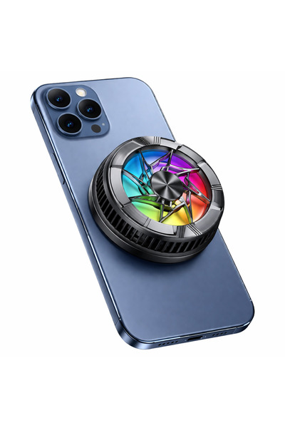 Jeebel Je-B351 Magnetic Mobile Phone Cooler for Gaming and Streaming Rgb Cool...
