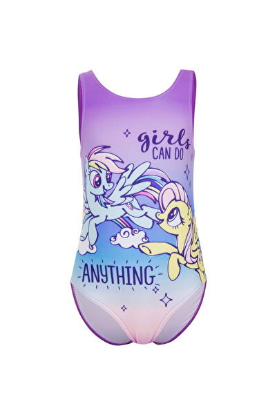 MY LITTLE PONY Girls' One-Piece Swimsuit Purple