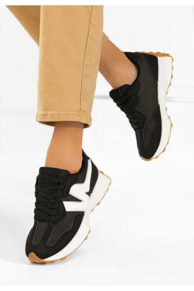 B T Shoes Γυναικεία sneakers Aminay μαύρα