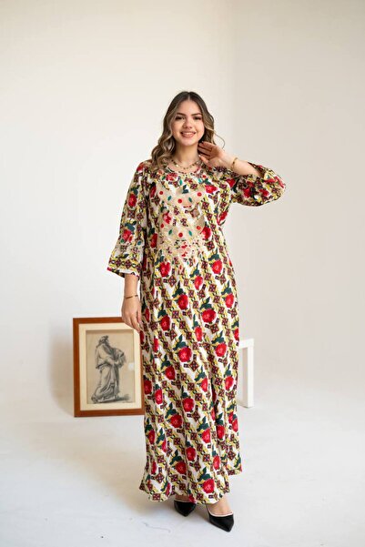 Graciana Traditional Shaliki Jalabiya, Carrying All the Elegance of Its Details.