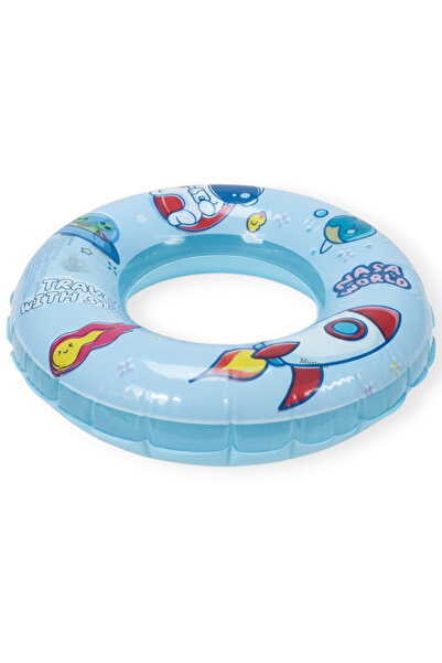 Mustran عوامة سباحة للأطفال مقاس 50 سم - عوامة سباحة قابلة للنفخ للمسبح والشا...