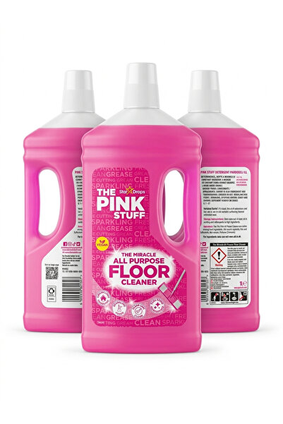 THE PINK STUFF floor detergent 1L x3 pcs