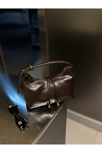 Beshora Alexis Brown Matte Women's Shoulder and Arm Bag