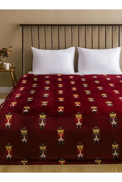 LC Waikiki LCW HOME Ayı Teddy Baskılı Çift Kişilik Battaniye