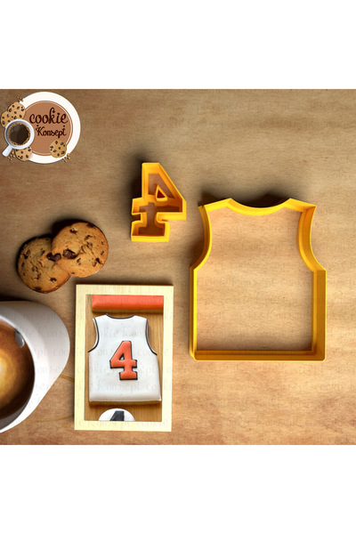 CookieKonsept مجموعة قوالب مفاهيم كرة السلة |   كعكة الكوكيز، مصنوعة من الطين...