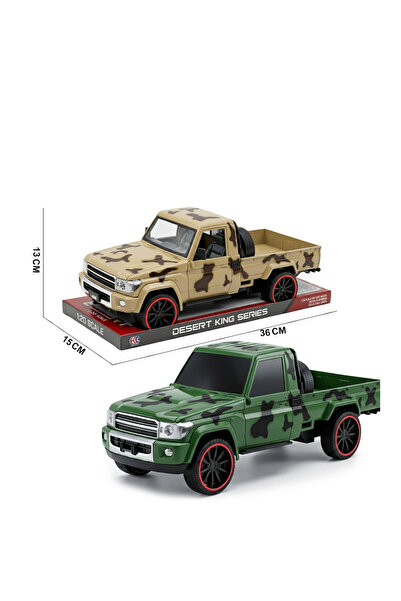 iTajir لعبة سيارة شاص "ملك الصحراء مجسم بيك آب بتصميم عسكري وصحراوي