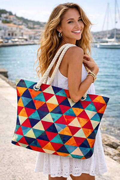 REBBEX ΤΣΑΝΤΑ ΠΑΡΑΛΙΑΣ ΚΑΘΗΜΕΡΙΝΗΣ ΧΡΗΣΗΣ ΚΑΙ ΠΑΡΑΛΙΑΚΗ, ΥΨΗΛΗΣ ΠΟΙΟΤΗΤΑΣ, ΜΕ...