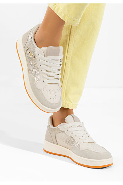 B T Shoes Γυναικεία sneakers Nerina V2 μπεζ