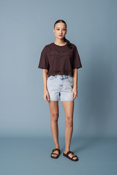 Nisan Δαντέλα ΛΕΠΤΟΜΕΡΕΣ ΚΟΝΤΟΜΑΝΙΚΕΣ ΜΠΛΟΥΖΕΣ