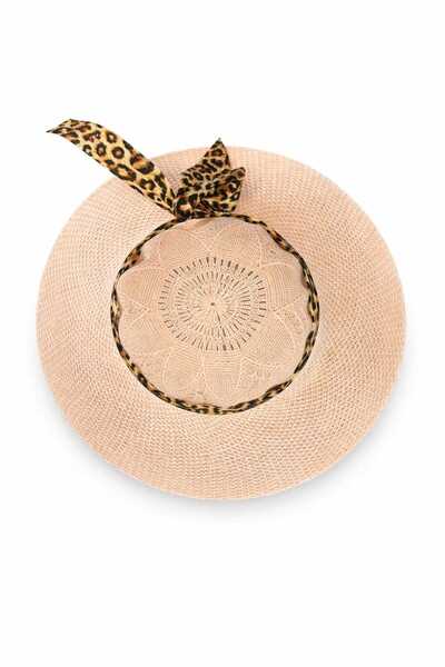 DİĞER1111 Women's Bowknot Straw Sea, Beach, Travel Hat