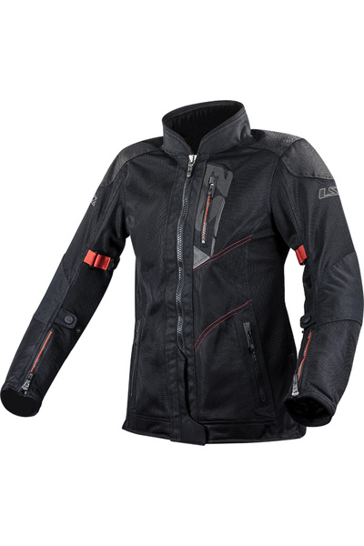 LS2 Lady Alba motorcycle jacket, black color, size XL