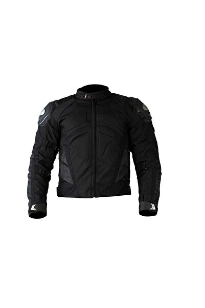 ROY Short textile motorcycle jacket PGS 12-13-2550, spine, elbow and shoulder...
