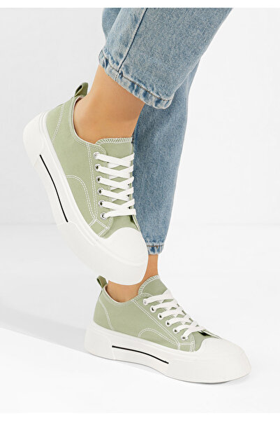 B T Shoes Γυναικεία αθλητικά παπούτσια Jessia πράσινα