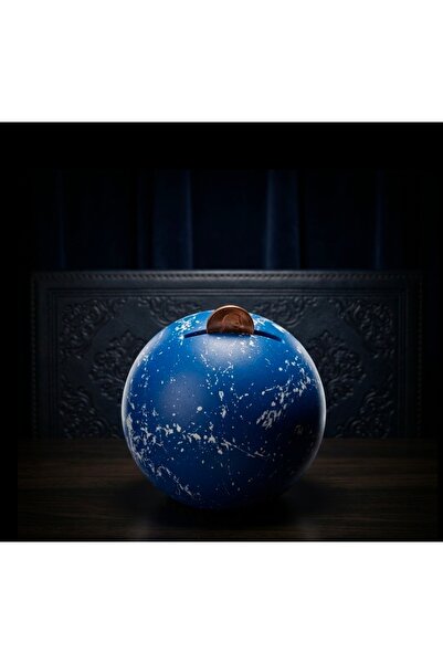 Mask Handmade Ceramic Globe Shatterproof and Reusable Piggy Bank with Bottom ...