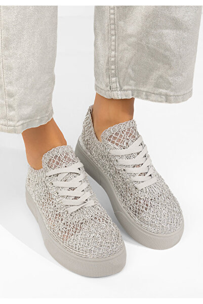 B T Shoes Γυναικεία sneakers Patrica γκρι