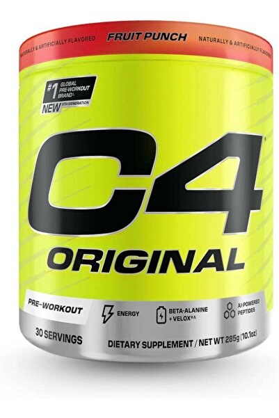 Cellucor مسحوق C4 الأصلي قبل التمرين، بنكهة الفواكه المختلطة - 30 حصة