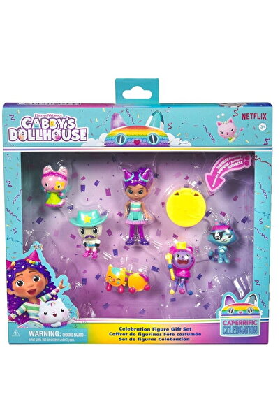 Spin Master Games Set de joaca cu figurine Gabby's Dollhouse - Celebration