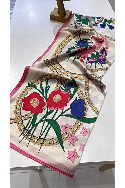 EB SCARF Італійська шовкова хустка | Природно блискучий та елегантний вигляд