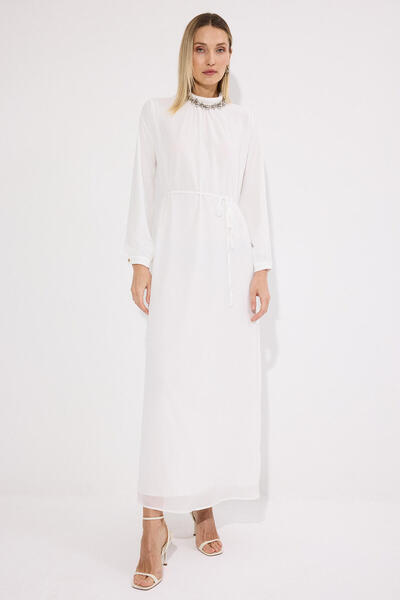 Touché Privé Lininged Chiffon Maxi Dress