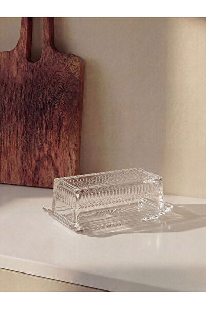 LC Waikiki Rmz Gi̇yi̇m Farkiyla Glass Storage Container 18 cm