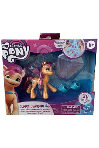 MY LITTLE PONY Set Figurina Crystal Adventure Sunny Starscout, 8 cm
