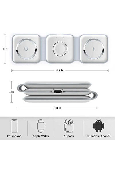 Amara 3-in-1 Wireless Charging Pad