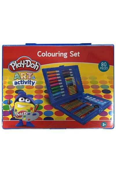 Play Doh Trusa micutului artist - 80 piese