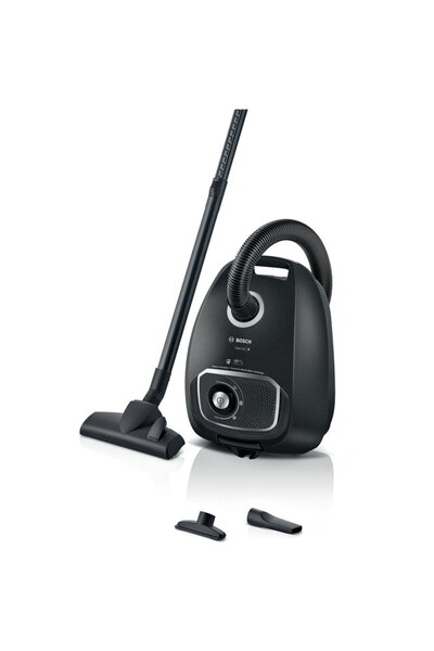 Bosch Aspirator cu sac Seria 4 BGB41BA1, 600W, 4 l, Sistem PowerProtect, Cont...