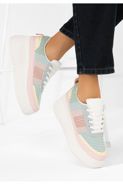 B T Shoes Πολύχρωμα αθλητικά παπούτσια με πλατφόρμα Tamylsa