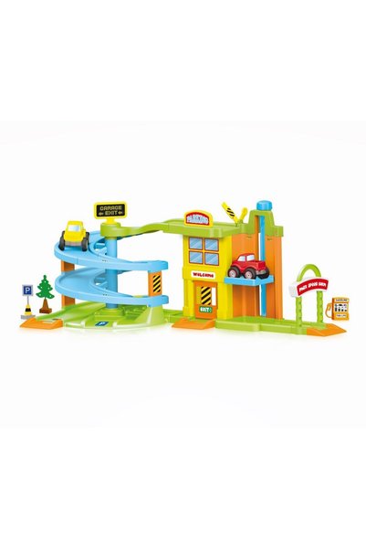 Dolu Joc de constructie- Garaj (40 piese)