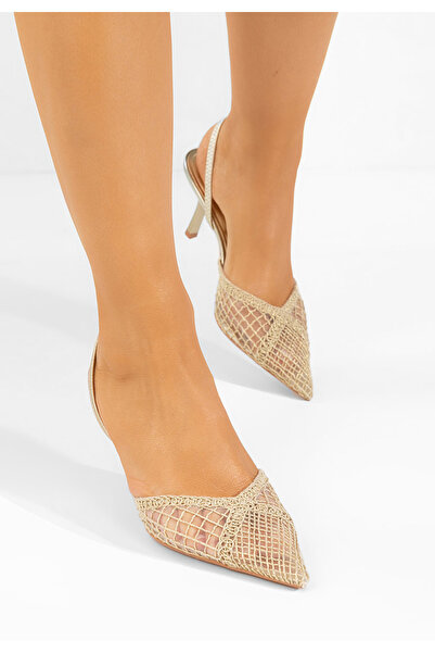 B T Shoes Γόβες slingback Siniona χρυσό