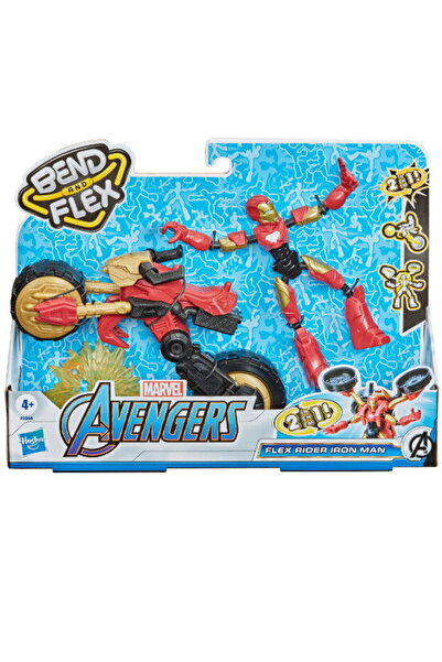 AVENGERS Figurina Bend and Flex - Iron Man Flex Rider